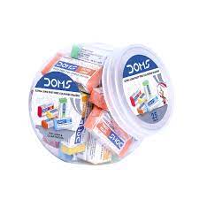 DOMS EXTRA LONG DUST FREE ERASER JAR 25 PCS
