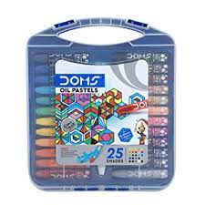 DOMS OIL PASTEL 25 SHADES (HEXAGONAL)