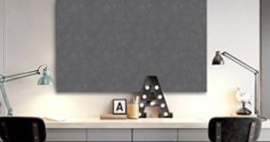 Digismart Noticeboard Nova Channel (Grey) for Office, Home & School Aluminum Frame (Pack of 1) (Non Magnetic)
