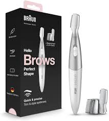 Braun Mini Unisex Precision Trimmer Fg1106, Eyebrow Trimmer, Multicolour, Corded Electric