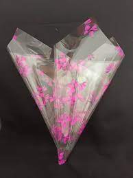 Amkay Gift Packing Transparent Sheet 50x70 ( Pack of 10 Sheets ) Printed Transparent Sheets Cellophane Gift Wrapper ( Assorted Colours )