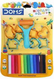 DOMS MODELLING CLAY 12 SHADES