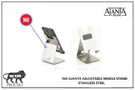 AJANTA 968 ADJUSTABLE MOBILE STAND SS