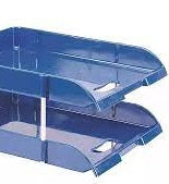 KEBICA Brand Unbreakable Executive File Tray Clear Colour Use for Letter Tray/Files Tray/Documents Tray/Folder Tray
