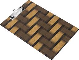 Kebica Durable Wood Clipboard for School & Office with Low Profile Clip 9 x 13 inches)