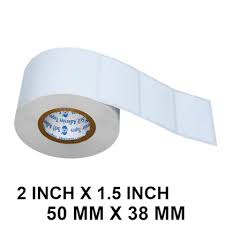 50x38DIRECT THERMAL1000Self-adhesive labels and durable inks are essential for ensuring label readability during transit.