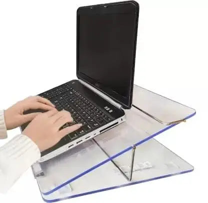 KEBICA Acrylic (15x21 Inches) Writing Desk Clear Writing Table Top Elevator with Adjustable Height for Office Easy Reading Desk Standard Size 8mm Thickness, Transparent Table Top - Image #2