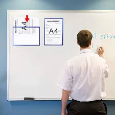 Kebica A4 PVC Display Frame, Sign Holder for Offices / Stores /Shops / Schools Card Display Stand (21 cm Wide)