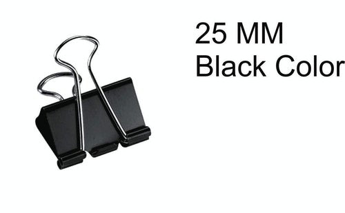 AMKAY Binder Clip All Sizes Stainless Steel Paper Clip, Binder Clip, Office Stationery Clip