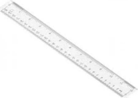 AJANTA PLAIN RULER 30 CM