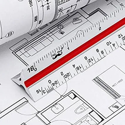 AJANTA PLAIN RULER 30 CM