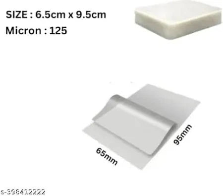 LAMINATION POUCH 65 X 95