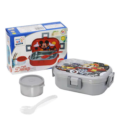 SKI Disney Delicacy Small Insulated Lunch Box with Stainless Steel Inner