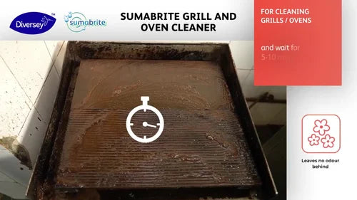 DIVERSEY SUMABRITE GRILL AND OVEN CLEANER 5 LTR - Scoffco