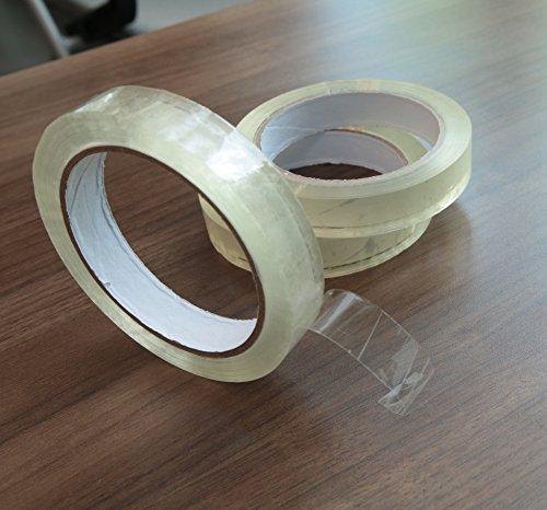 Digismart premium BOPP packing tape is designed for heavy-duty use with its strong adhesive and durable 36 micron thickness. At 3/4" wide and 90 meters long, it provides ample coverage for securing packages and boxes.