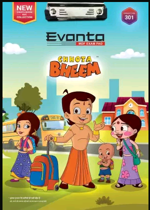 Ajanta Exam Board 301, Multicolor 301 Evanta chhota bheem mdf examPad - Scoffco