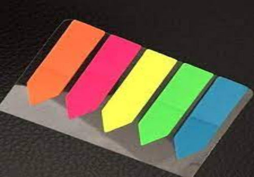 Amkay Sticky Note Pad Arrow shape 5 Color - Scoffco