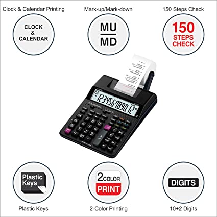 Casio Printing Calculator Desktop Type HR-100RC