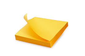 Amkay Sticky Note pad Yellow Color 3x3 inch - Scoffco