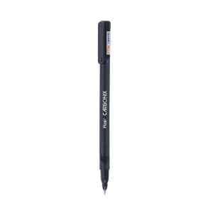 FLAIR Carbonix 0.7mm Ball Pen Box Pack | Liquid Ink Light Weight Pen | Comfortable Grip With Extra Smooth Writing Experience | Attractive Black Body | Blue Ink, Pack of 1 Pens