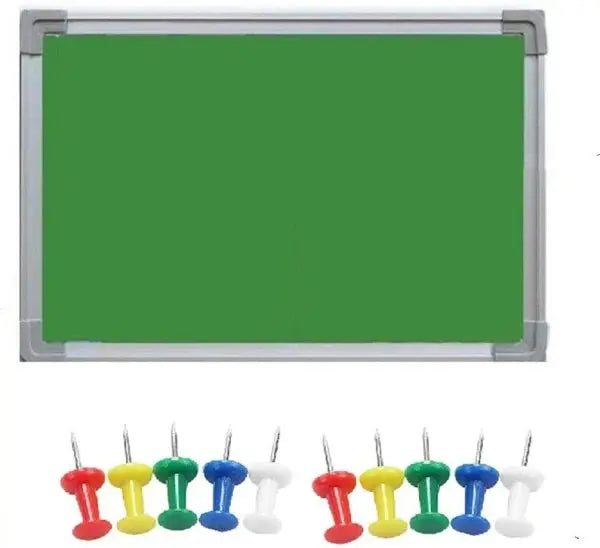 Digismart Noticeboard Classic Channel (Green) for Office, Home & School Aluminum (Pack of 1) (Non Magnetic) - Image #1