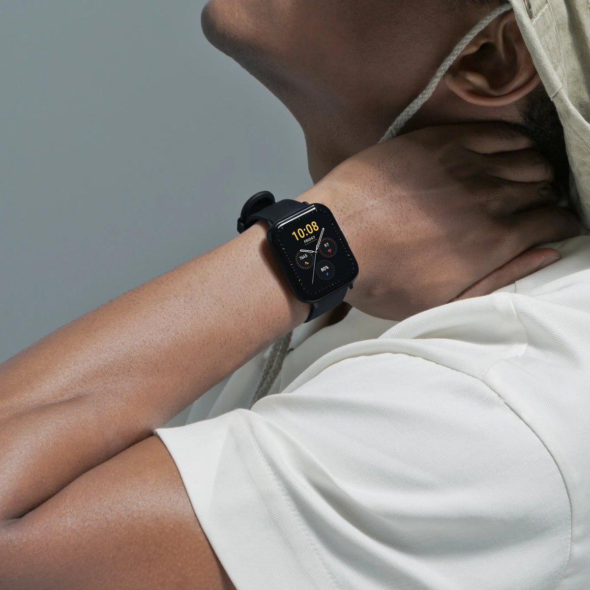 DIZO Watch 2 by realme TechLife – Smart Watch with 1.69" Full Touch Display, Heart Rate & SpO2 Monitoring, Activity Tracking, Multiple Sports Modes & Long Battery Life (SD)