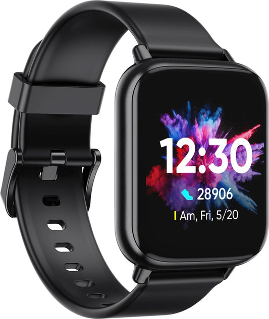 DIZO Watch 2 by realme TechLife – Smart Watch with 1.69" Full Touch Display, Heart Rate & SpO2 Monitoring, Activity Tracking, Multiple Sports Modes & Long Battery Life (SD)