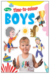 Kamal Book Time to Colouring of Boys | Smart Books For Smart Kids |