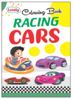 Kamal Lovely Colouring book of Racing Cars | Paperback, Kamal Book Depot | Smart Books For Smart Kids |