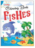 Kamal Lovely Colouring book of Fishes | Paperback, Kamal Book Depot | Smart Books For Smart Kids |