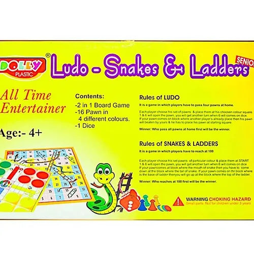 Dolly Big Ludo Snake and Ladder PACK OF 1