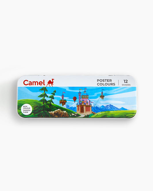 Camlin Poster Colours 12 Shades – Bright, Smooth & Creative Fun!