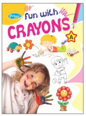 Kamal Crayons Colouring Books for Kids | Smart Books For Smart Kids | Set of 8 Books