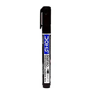 DOMS Refilo Permanent Marker – Chisel Tip (SET OF 10 PCS)