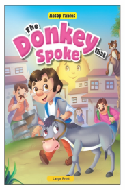 Fairy Tale Story Book of The Donkey that Spoke | Book For Children | English, Hardcover, Kamal | English & Hindi in Both language | Set of 1 Piece |