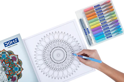 DOMS MANDALA COLOURING KIT