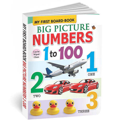 Kamal My First Big Picture Numbers 1 to 100 Board Book