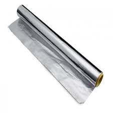 KIYA Aluminium Silver Kitchen Foil Paper Roll, Food Wrap Aluminium Foil 9 / 25 Meters, Pack of 1)