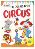 Kamal Lovely Colouring book of Circus | Paperback, Kamal Book Depot | Smart Books For Smart Kids |