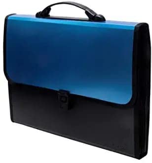 KIYA Presents Expanding Bag No-700 Plastic File Folder F/C Expanding Bag with Handle Multi Colours