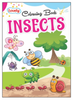 Kamal Lovely Colouring book of Insects | Paperback, Kamal Book Depot | Smart Books For Smart Kids |