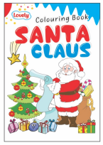 Kamal Lovely Colouring book of Santa Claus | Paperback, Kamal Book Depot | Smart Books For Smart Kids |