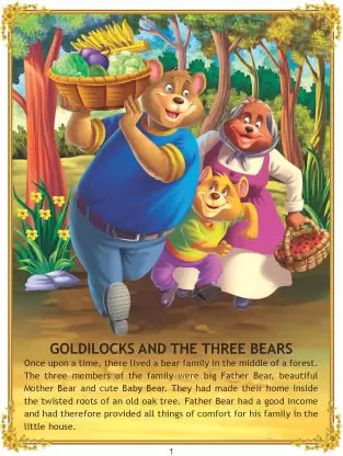 Kamal Goldilocks and the Three Bears Fairy Tale Story Book