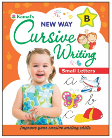 Kamal English Cursive Writing Books For Kids | Paperback, Kamal Book Depot | Set of 8