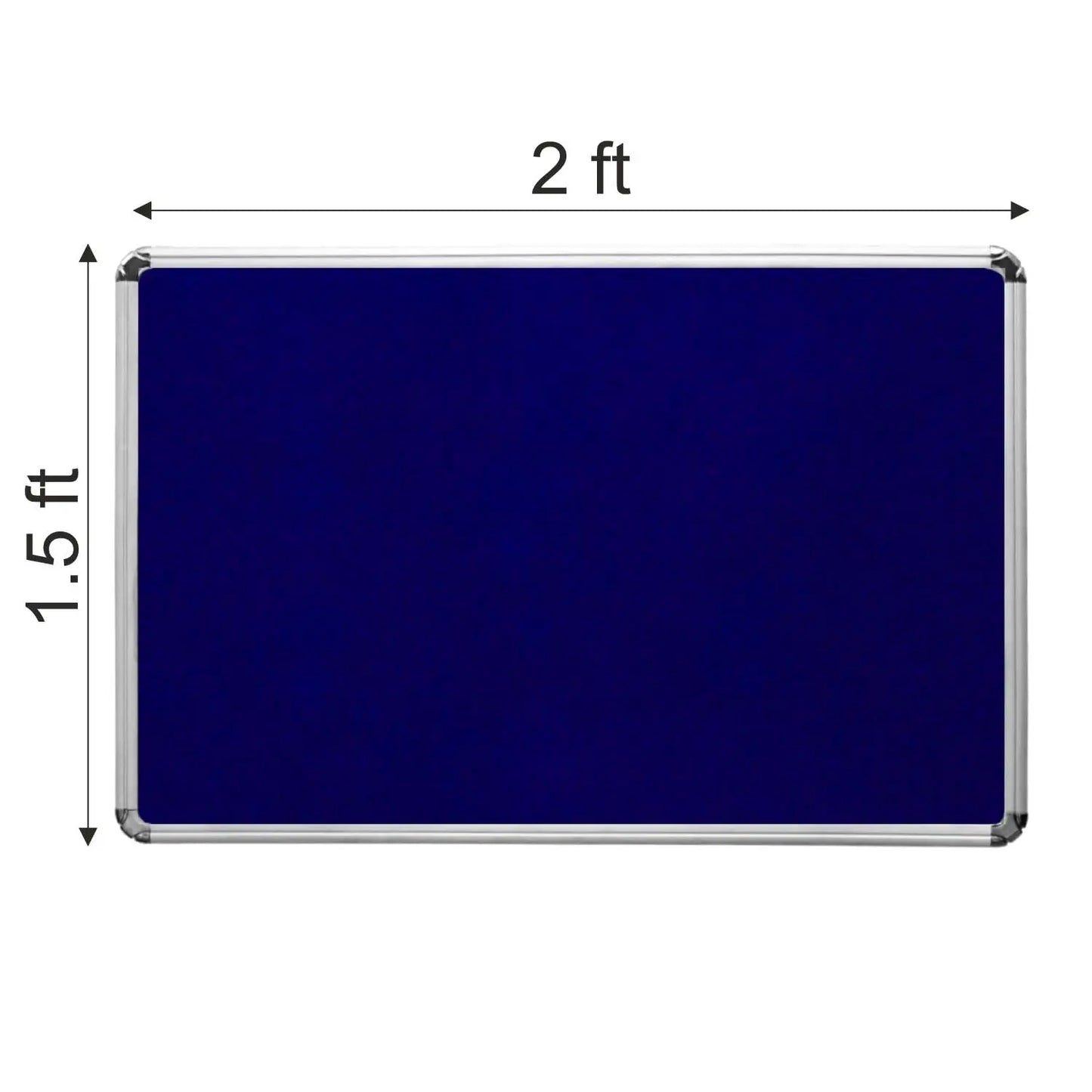 Digismart Noticeboard Nova Channel (Blue) for Office, Home & School Aluminum Frame (Pack of 1) (Non Magnetic) - Image #6