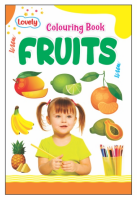 Kamal Lovely Colouring book of Fruits | Paperback, Kamal Book Depot | Smart Books For Smart Kids |