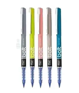 Flair bolt Liquid Ink Pen ( Set of 5 pc)