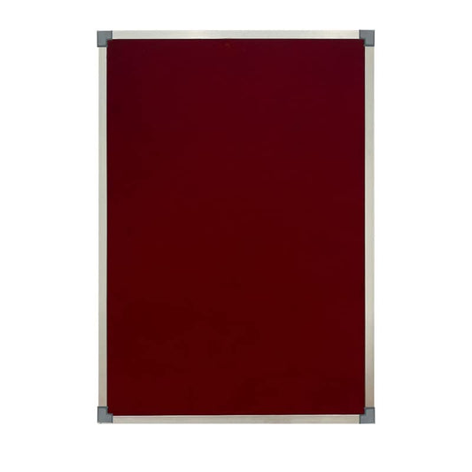 Digismart Noticeboard Classic Channel (Maroon) for Office, Home & School Aluminum (Pack of 1) (Non Magnetic)