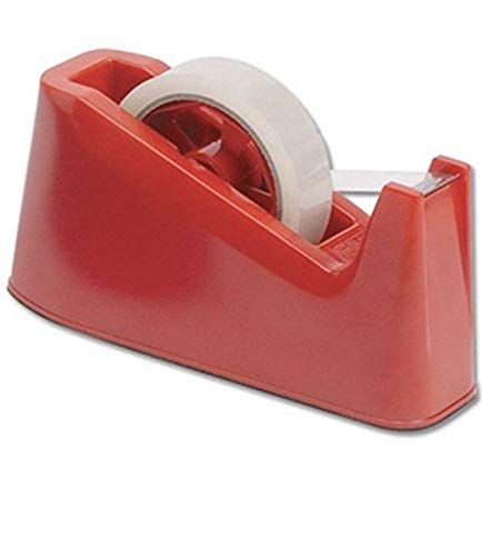 DIGISMART Tape Dispenser with Matte Finish and Sharp Blade Paper Cutter (1-inch)