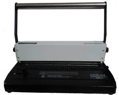 Spiral Binding Machine 40 Punching Hole Heavy Duty A3, A4, FS Legal,Full Scape Size,14 Sheets of 70 GSM Paper